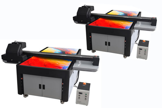 2つのプリンターヘッド 広形UVプリンター UV LEDインク付きプロシグナル印刷機