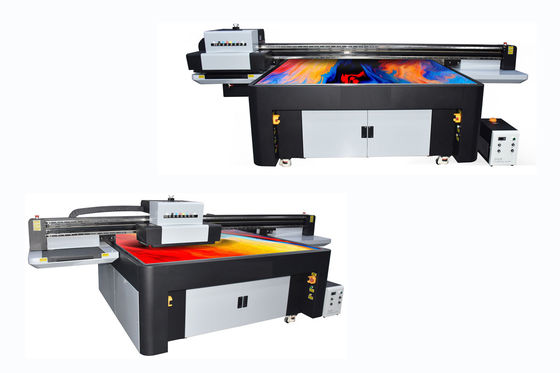 USB3.0 イーサネットとシリアルインターフェースの850KG UV LEDフラットベッドプリンター