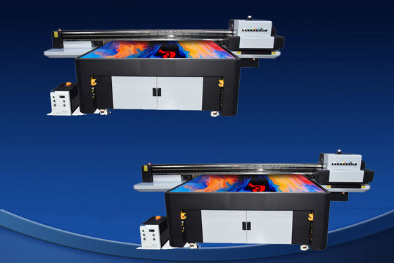 カスタマイズ可能な超高紫外線フラットベッドプリンター 10cm 中程度の高さ 4130 X 2000 X 1300mm 印刷用機器の寸法