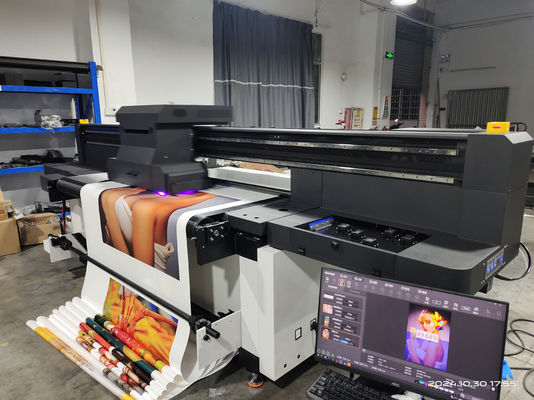 1.8m CMYK / ホワイト ロール ロール プリンター 高解像度