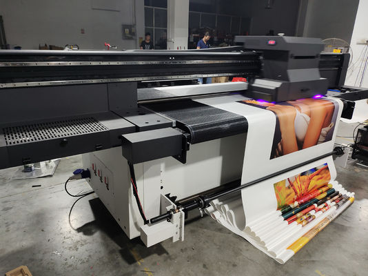 1440 DPI CMYK ホワイトインク UVロールプリンター
