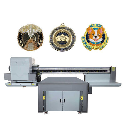 300mm X 200mm 印刷サイズ UVフラットベッドプリンター、LED環境UVインクおよび連続インク供給システム搭載