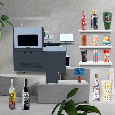 1812mm*660mm*1820mm 円筒式UVプリンター Windows 7/8/10 オペレーティングシステム向け 多色対応