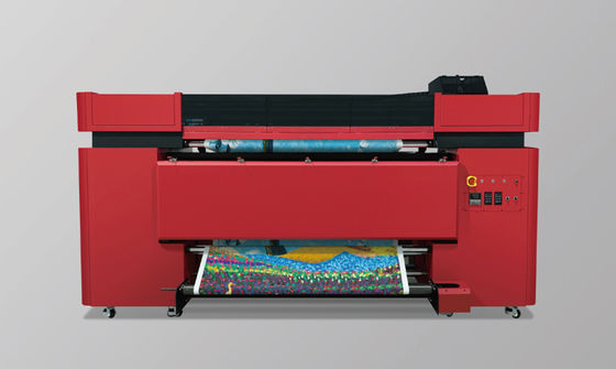 先進フラグプリンター 3L インクボリューム 380V 入力電圧 80KG 最大ロール重量