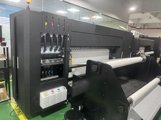 VSD可変ドット技術と8ノズルを備えた高精度ファブリックプリンター