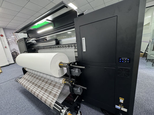 潤滑モード 繊維印刷機 完全に密封され 自動的な水分保持 布の厚さ0-50mm