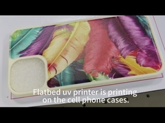 AC220V 50HZ 商用印刷機器 強力なデジタルUVフラットベッドプリンター